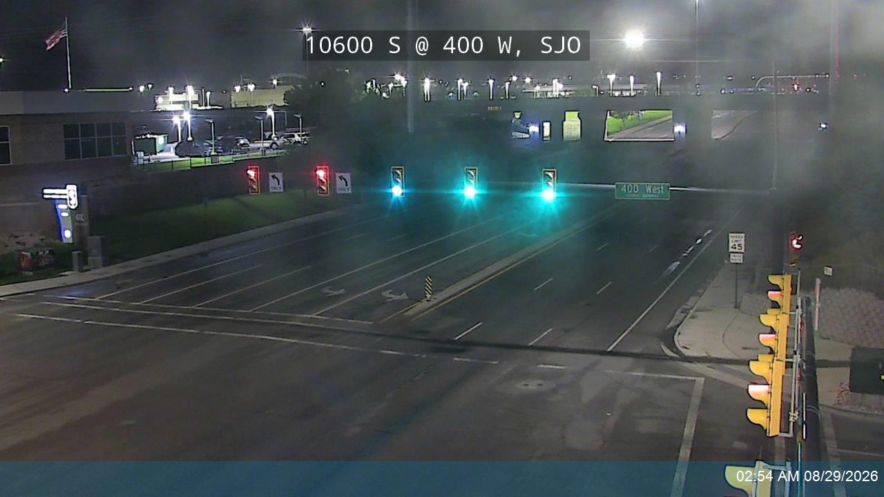 10600 S / South Jordan Pkwy / SR-151 @ 400 W / Jordan Gateway, SJO live camera view