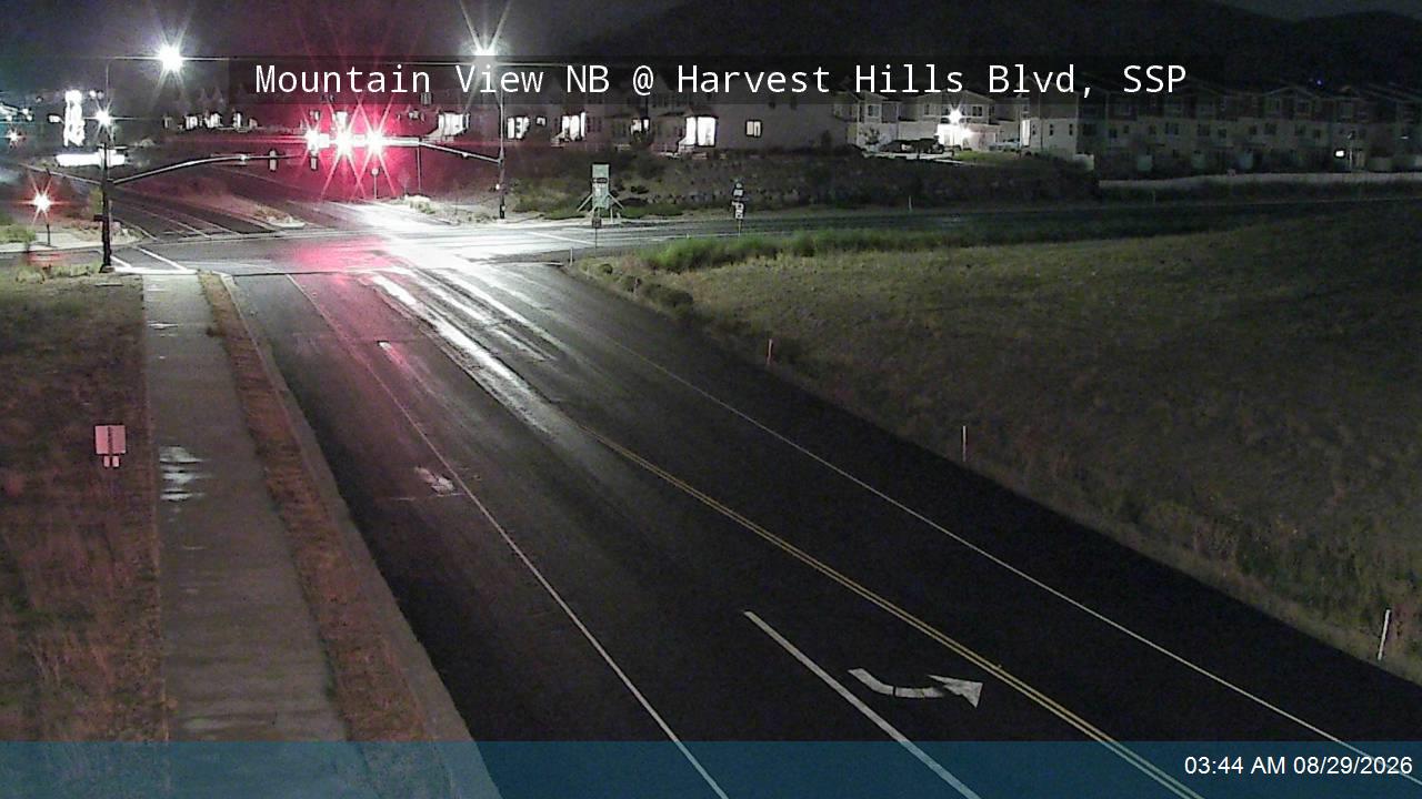 Mountain View / SR-85 NB @ Harvest Hills Blvd, SSP live camera view