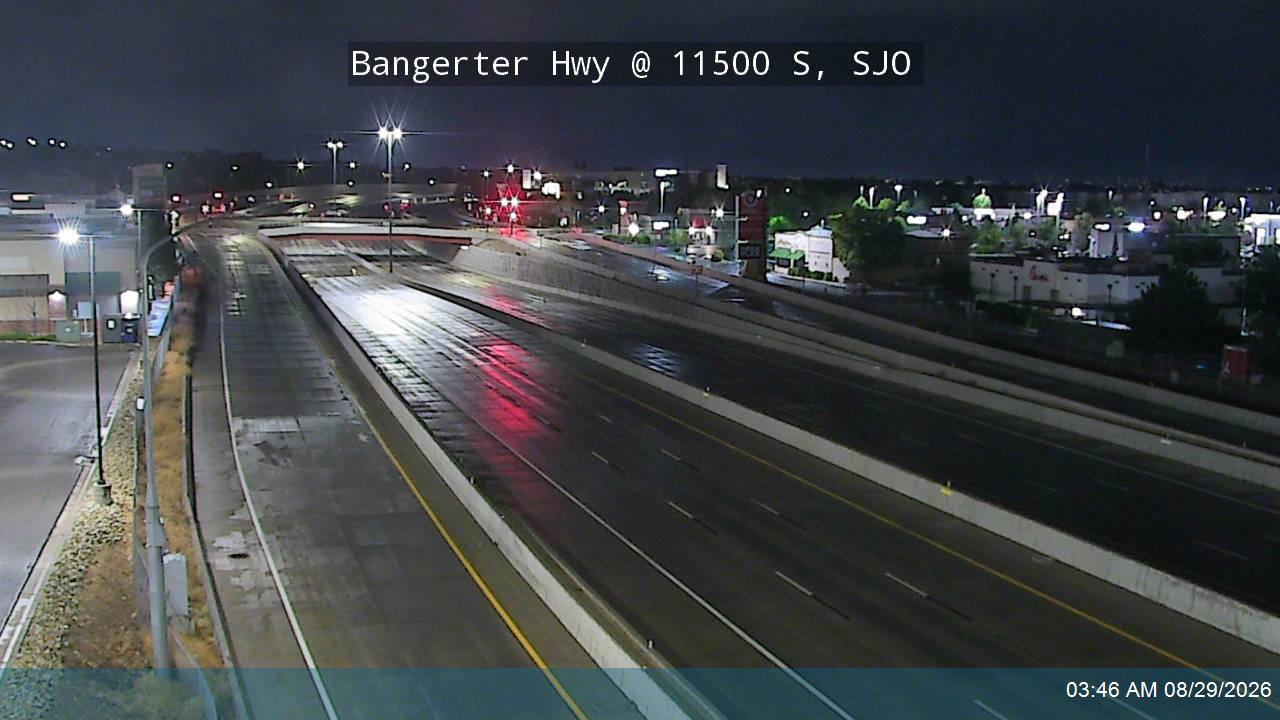 Bangerter Hwy / SR-154 @ 11500 S, SJO live camera view