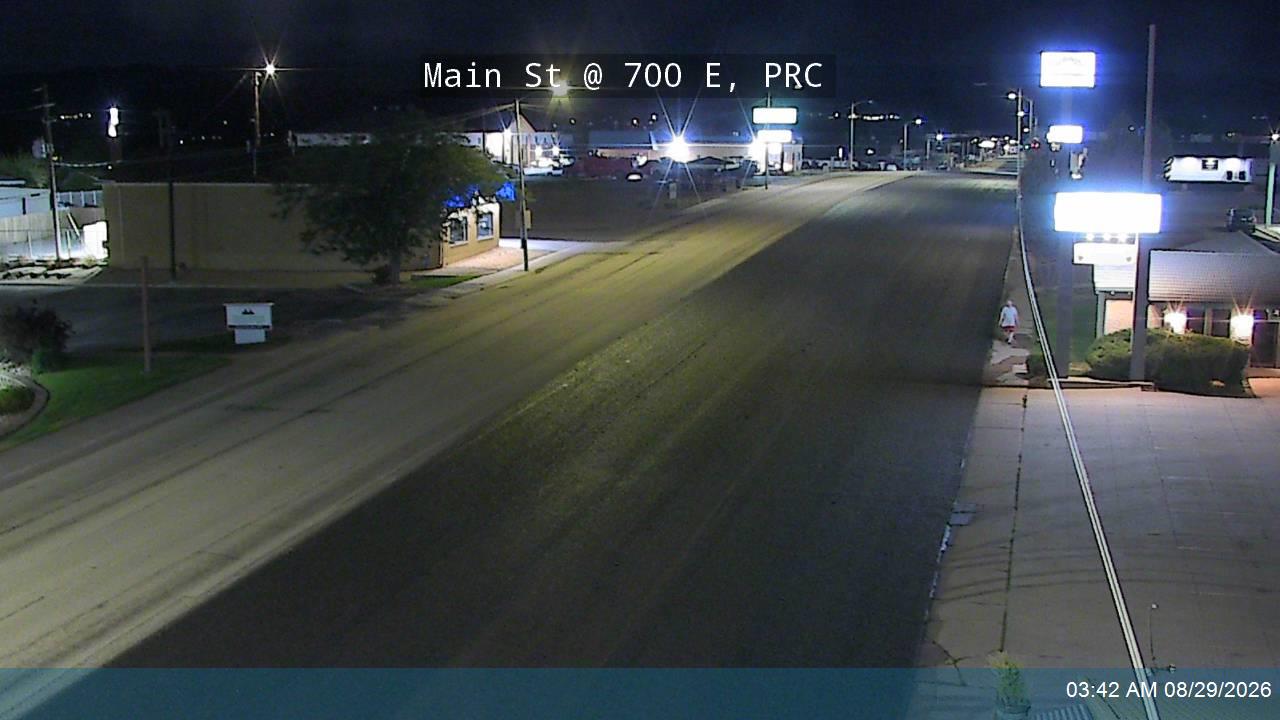 Main St / SR-55 @ 700 E, PRC live camera view