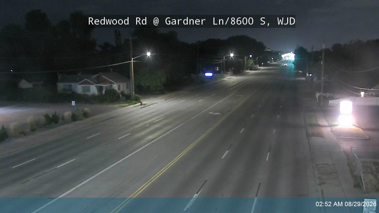 Redwood Rd / SR-68 @ Gardener Ln / 8660 S, WJD live camera view