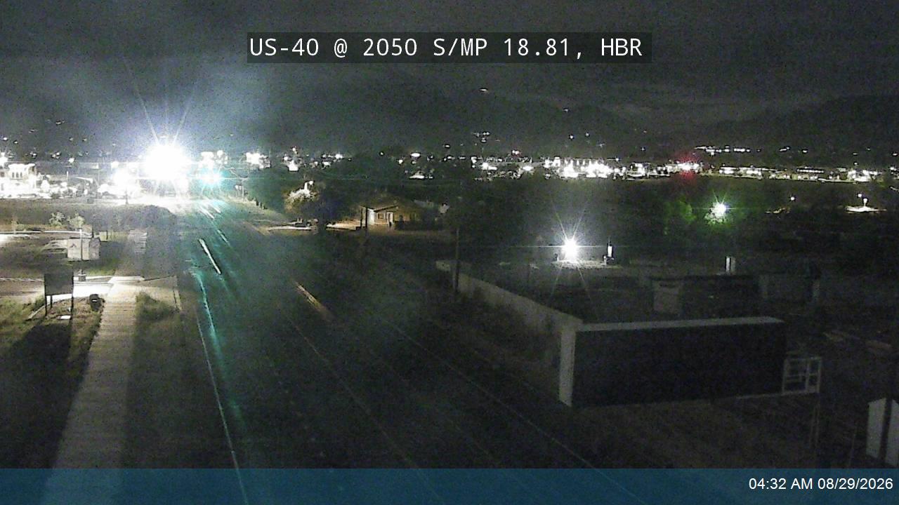 US-40 @ 2050 S / MP 18.81, HBR live camera view