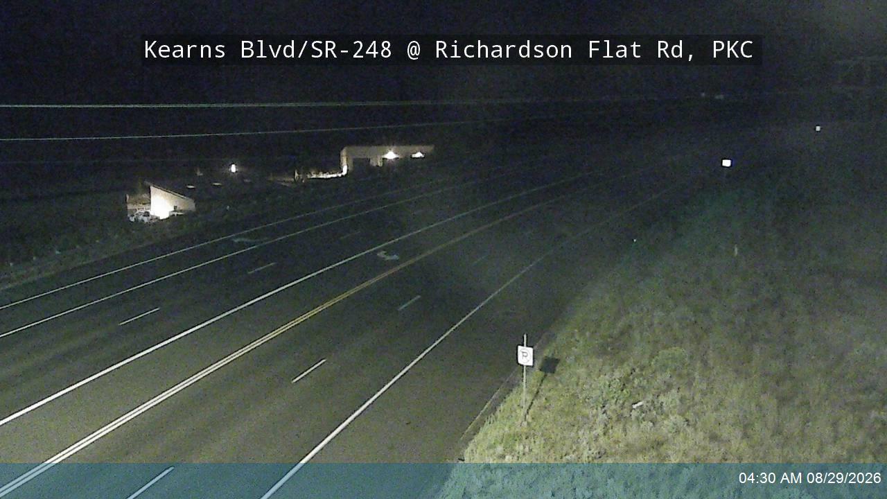 Kearns Blvd / SR-248 @ Richardson Flat Rd, PKC live camera view