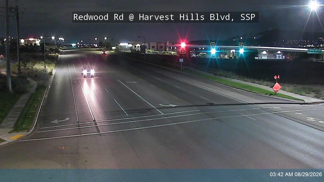 Redwood Rd / SR-68 @ Harvest Hills Blvd / 2020 N, SSP live camera view
