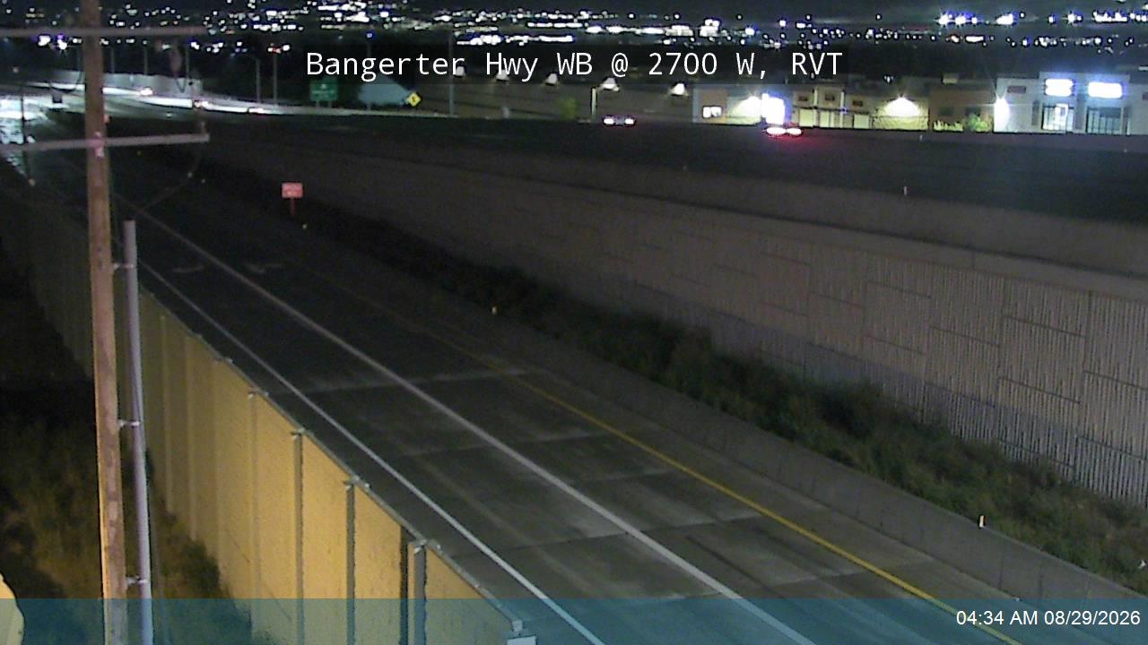 Bangerter Hwy / SR-154 WB @ 2700 W, RVT live camera view