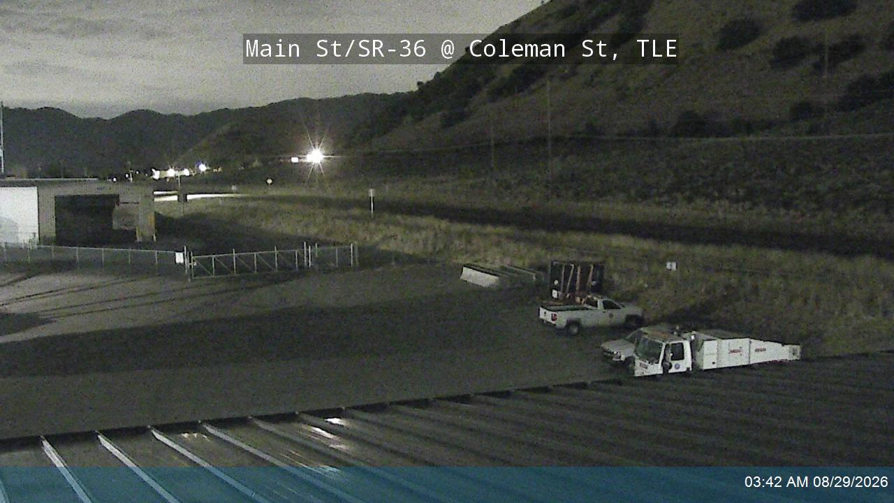 Main St / SR-36 @ Tooele Shed / Coleman St / MP 52.63, TLE live camera view