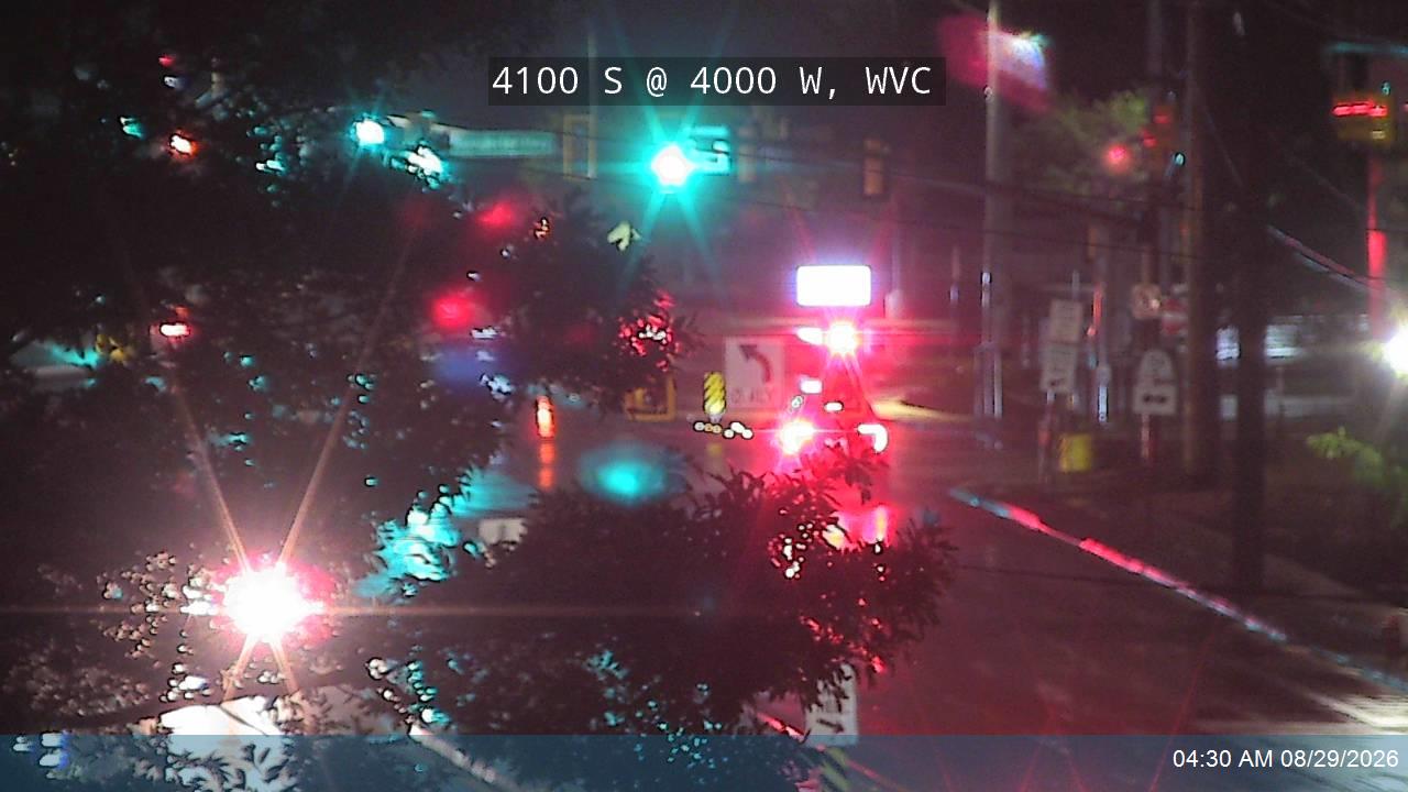 4100 S @ 4000 W, WVC live camera view