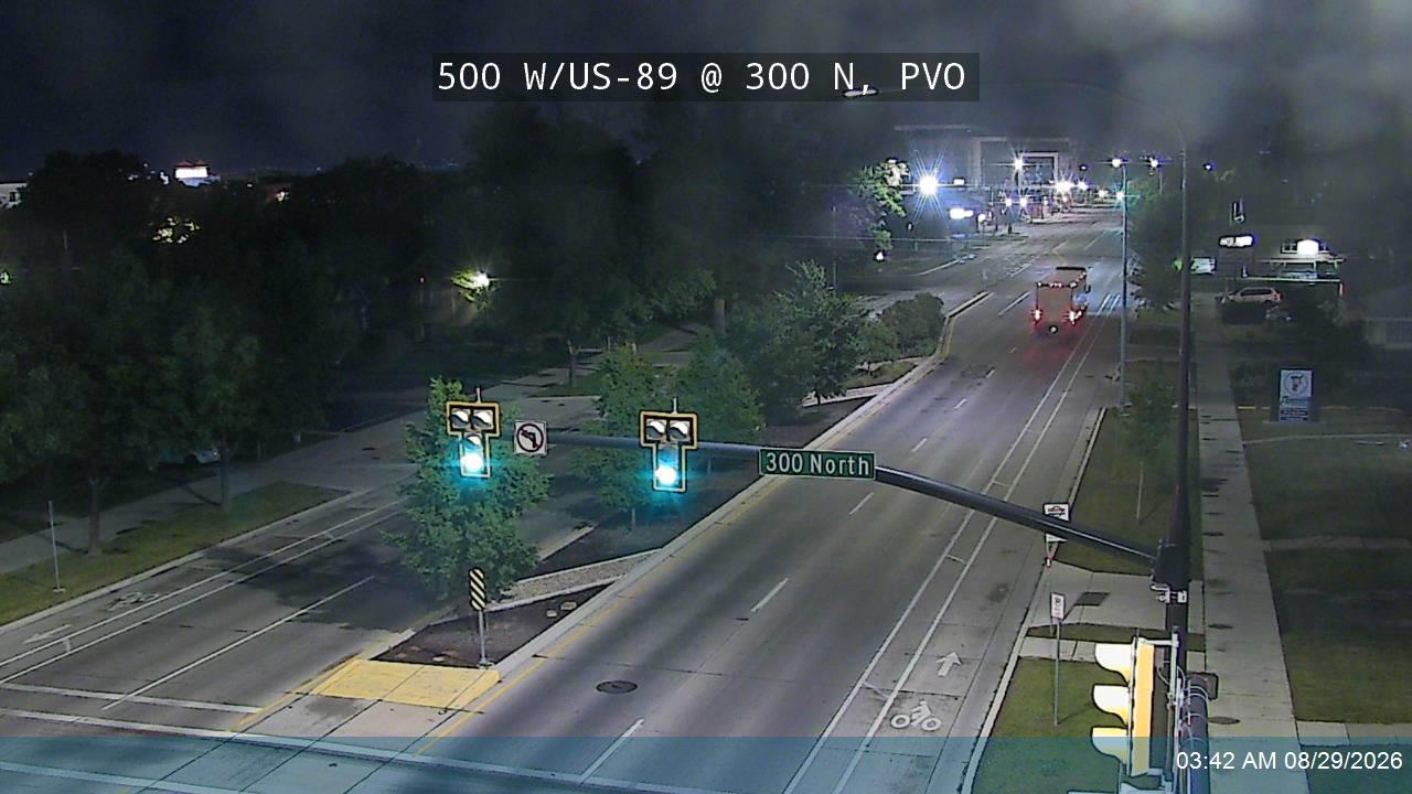 500 W / US-89 @ 300 N, PVO live camera view