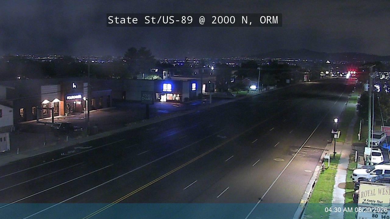State St / US-89 @ 2000 N, ORM live camera view