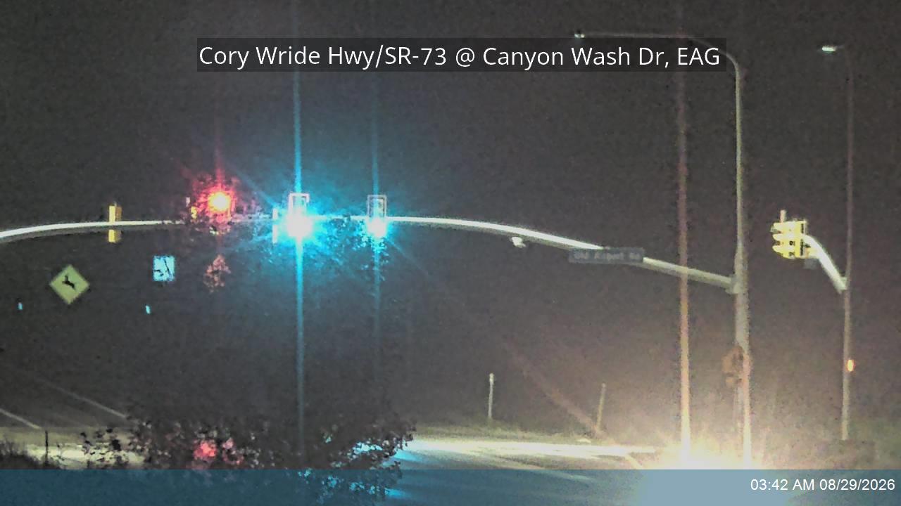 Cory Wride Hwy / SR-73 @ Canyon Wash Dr, EAG live camera view
