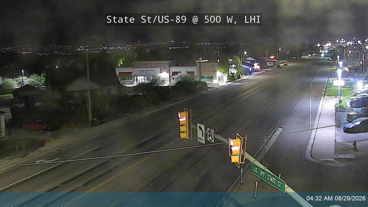 State St / US-89 @ 500 W, LHI live camera view