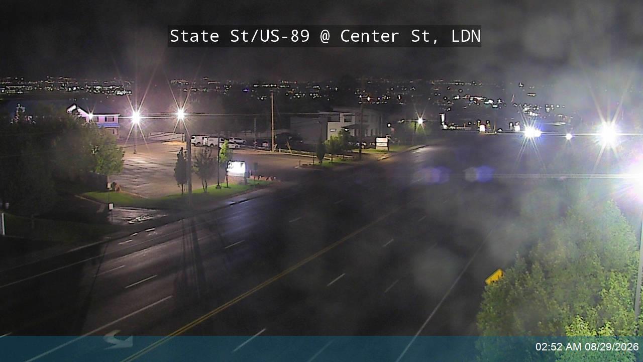 State St / US-89 @ Center St, LDN live camera view