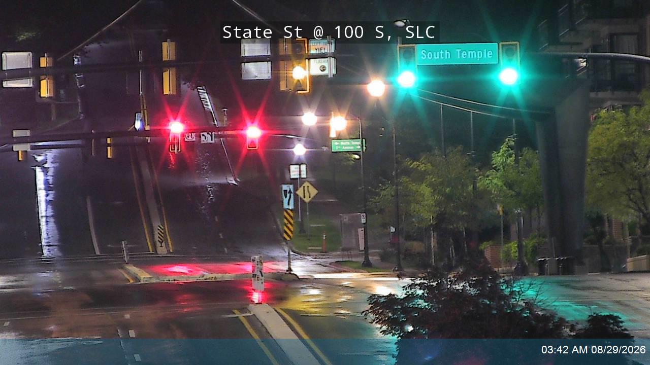 State St / SR-186 @ 100 S, SLC live camera view