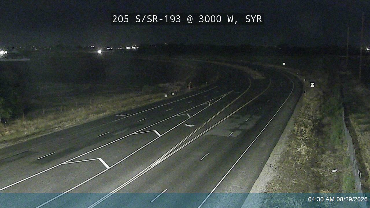 205 S / SR-193 @ 3000 W, SYR live camera view