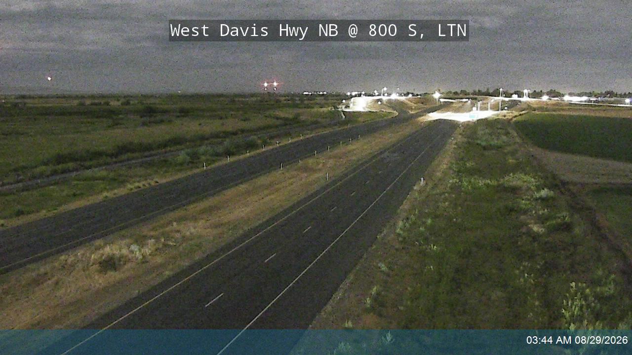 West Davis Hwy / SR-177 NB @ 800 S / MP 9.18, LTN live camera view