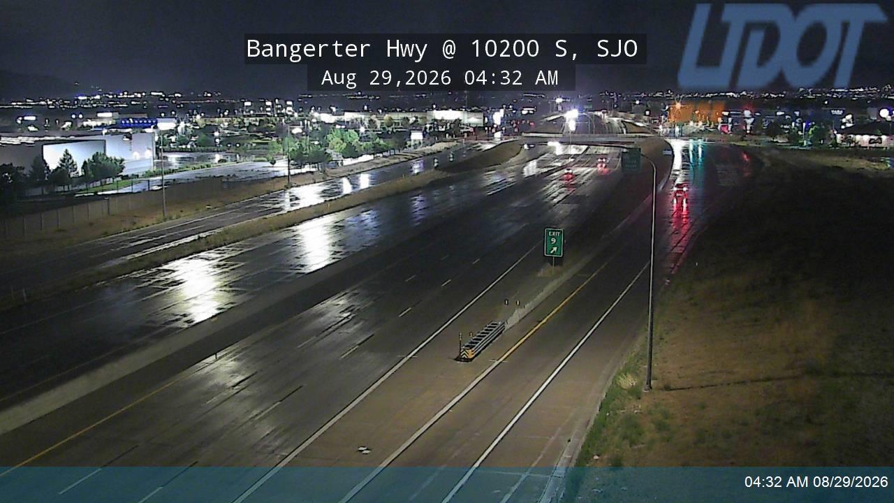 Bangerter Hwy / SR-154 @ 10200 S, SJO live camera view
