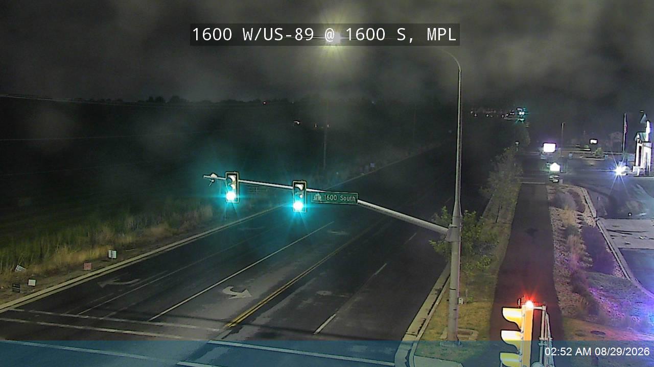 1600 W / US-89 @ 1600 S / SR-147, MPL live camera view