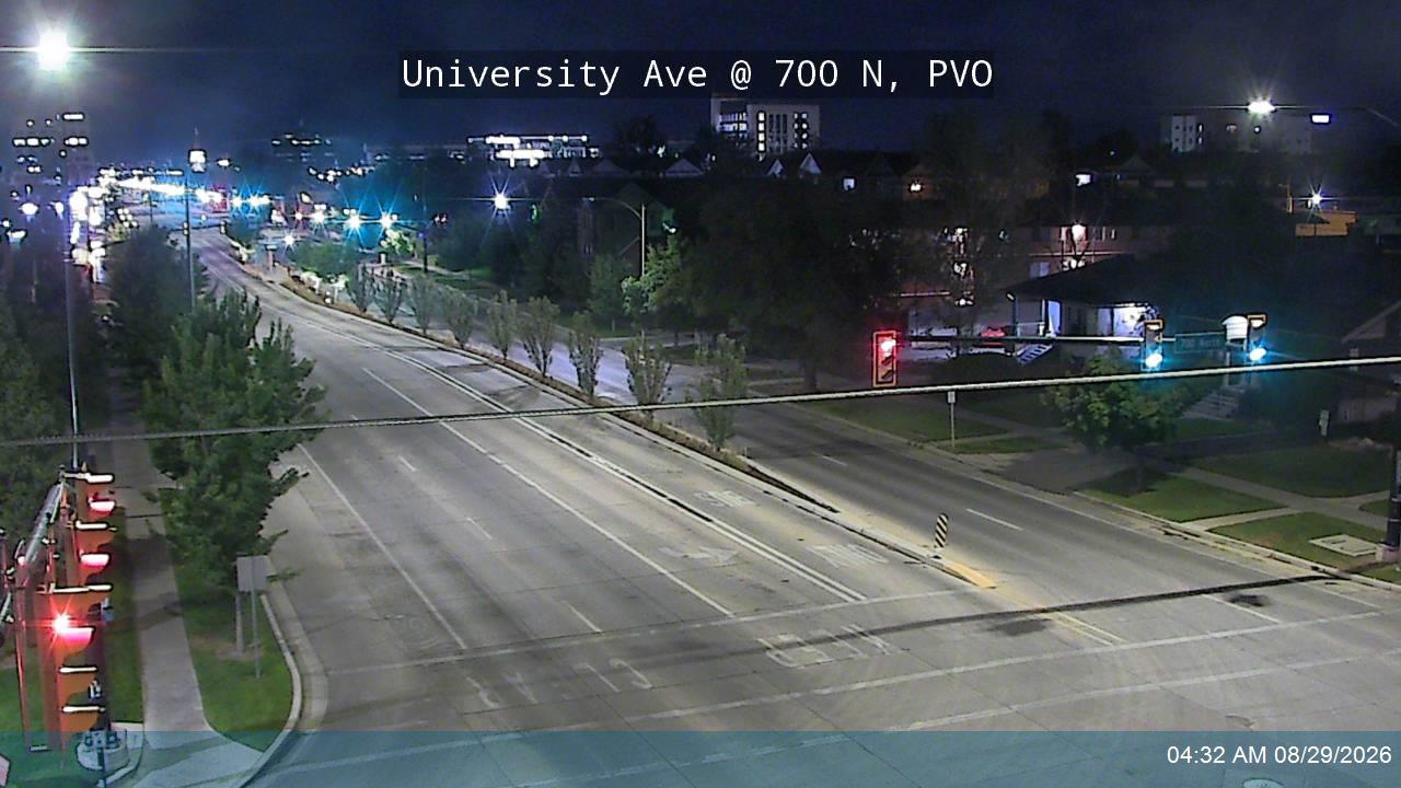University Ave / US-189 @ 700 N, PVO live camera view
