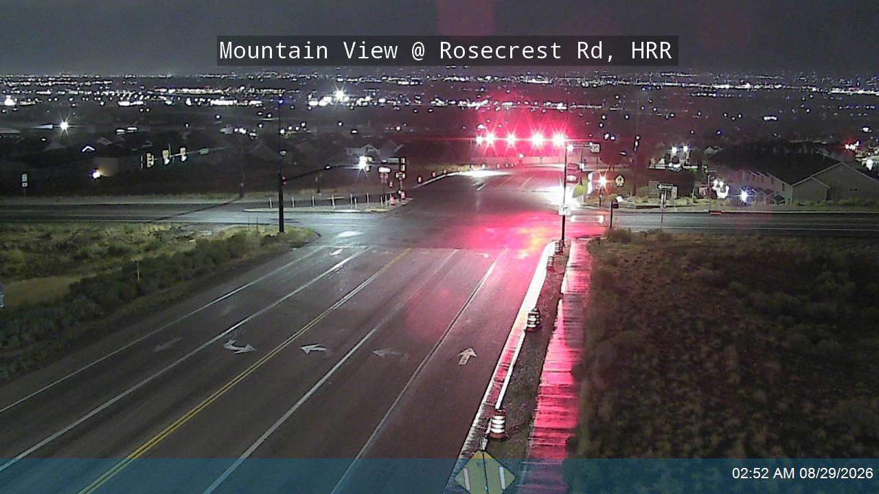 Mountain View / SR-85 @ Rosecrest Rd / 14500 S, HRR live camera view
