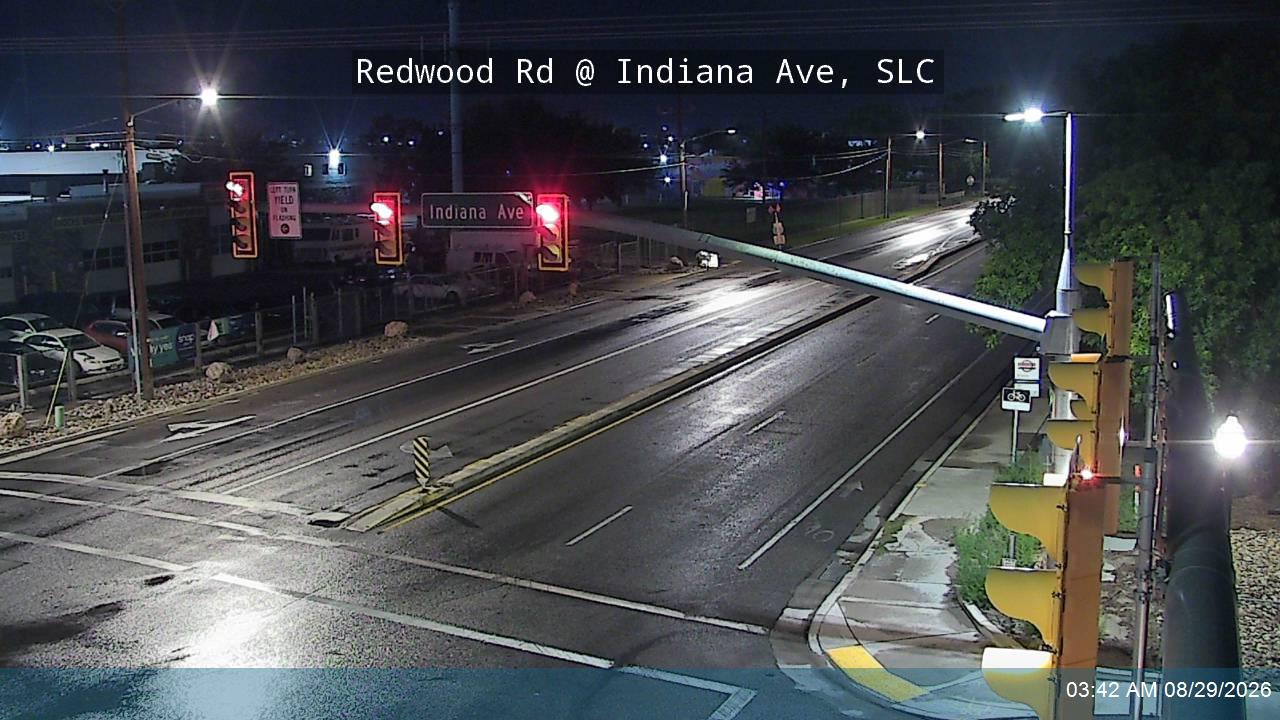 Redwood Rd / SR-68 @ Indiana Ave / 850 S, SLC live camera view