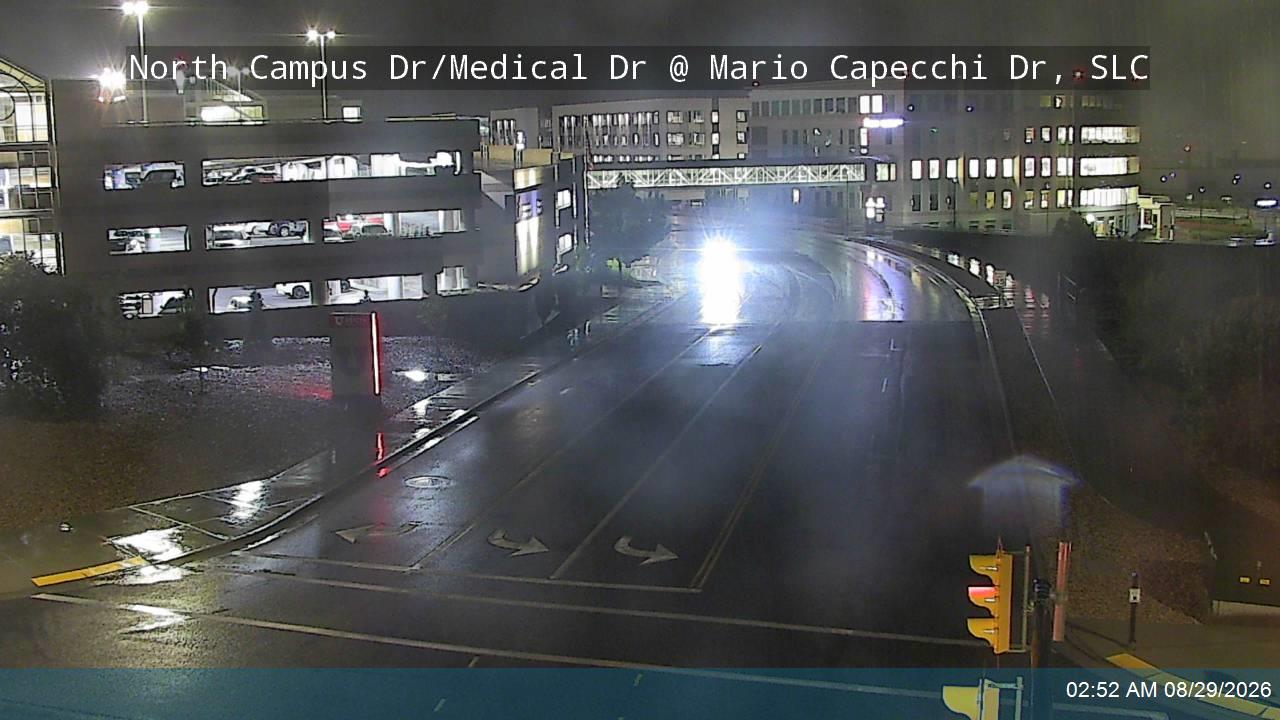 North Campus Dr / Medical Dr / SR-282 @ Mario Capecchi Dr / SR-282, SLC live camera view