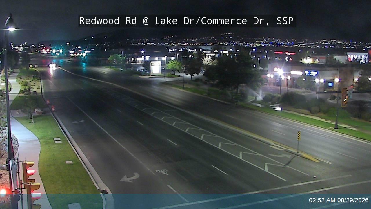 Redwood Rd / SR-68 @ Lake Dr / Commerce Dr, SSP live camera view
