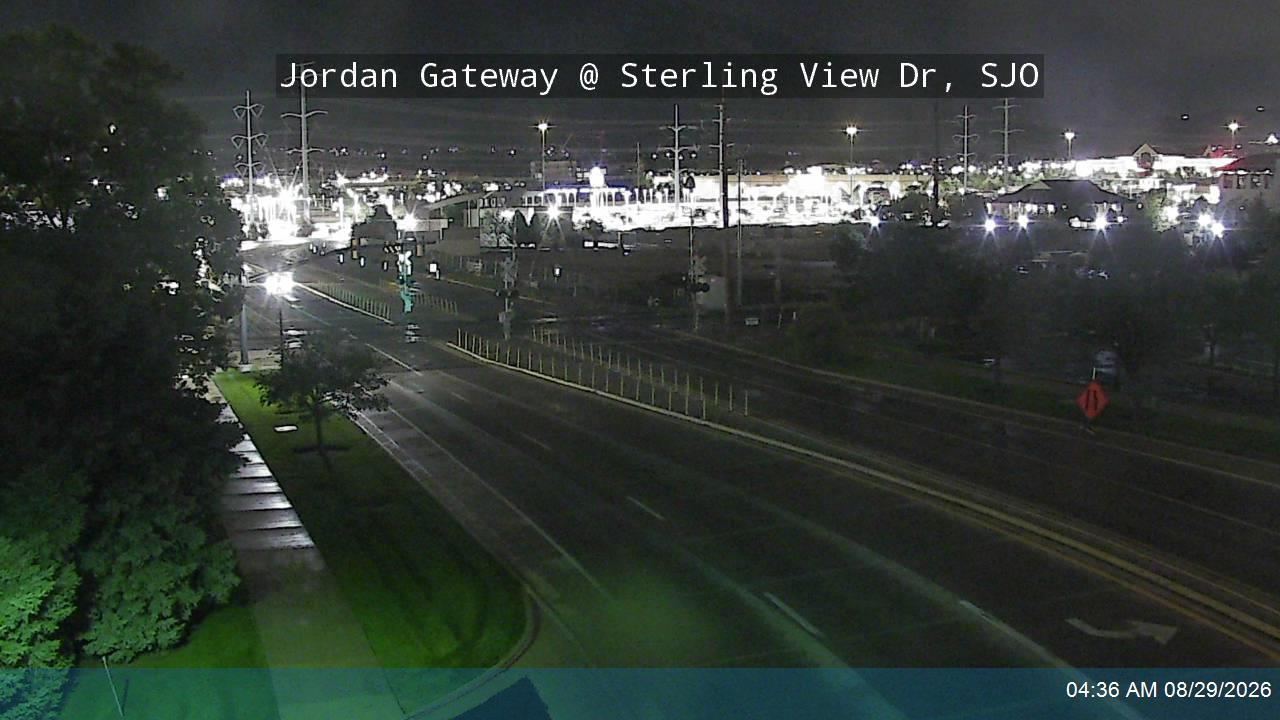 Jordan Gateway / 10800 S @ Sterling View Dr / 400 W, SJO live camera view