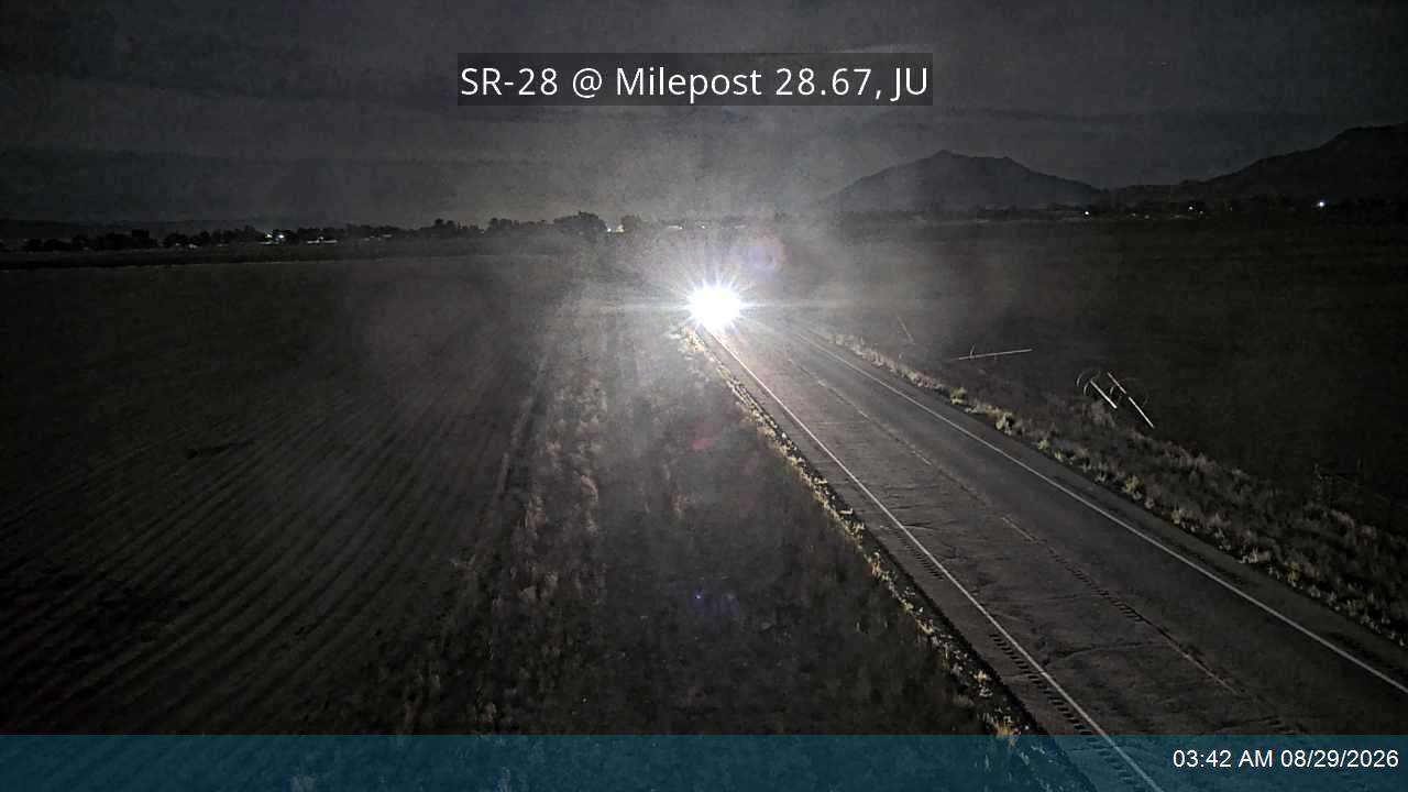 SR-28 @ Milepost 28.67, JU live camera view