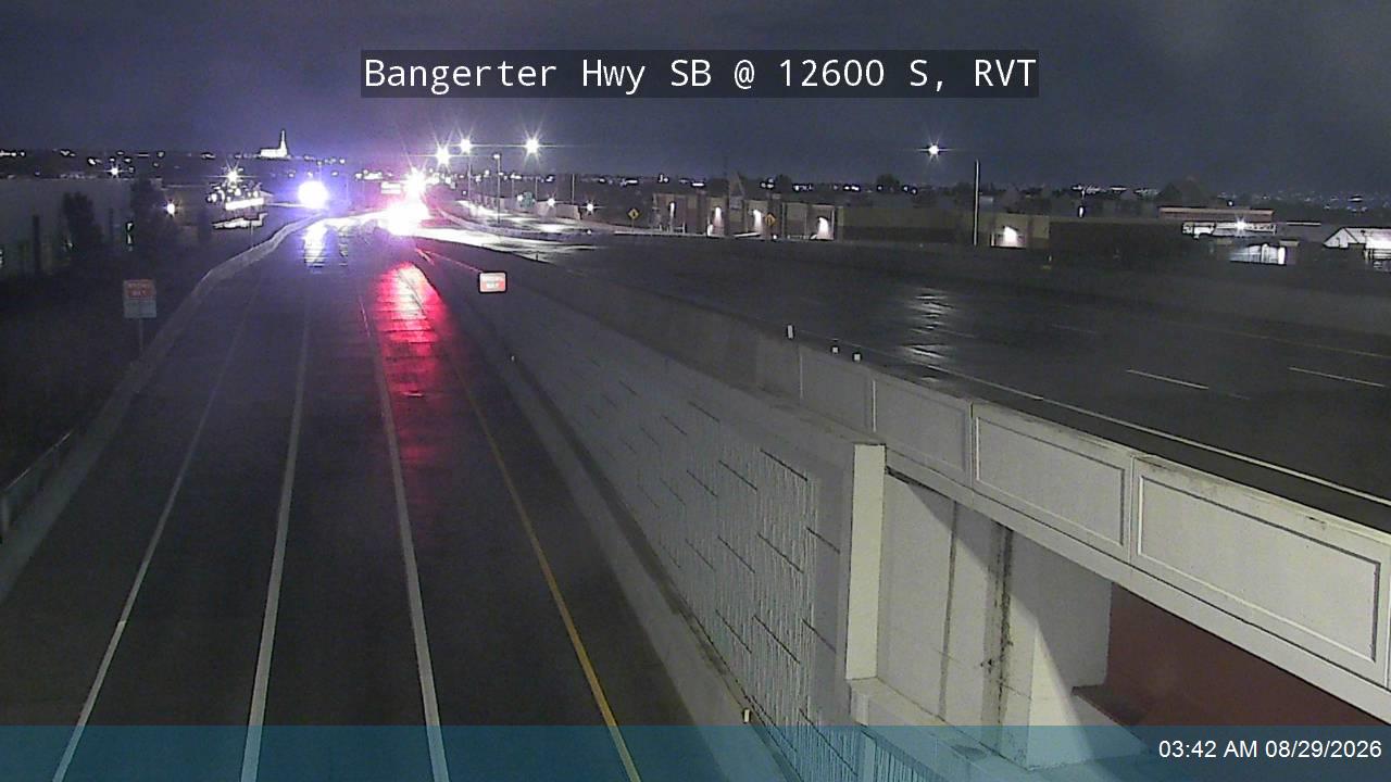 Bangerter Hwy / SR-154 SB @ 12600 S / SR-71, RVT live camera view