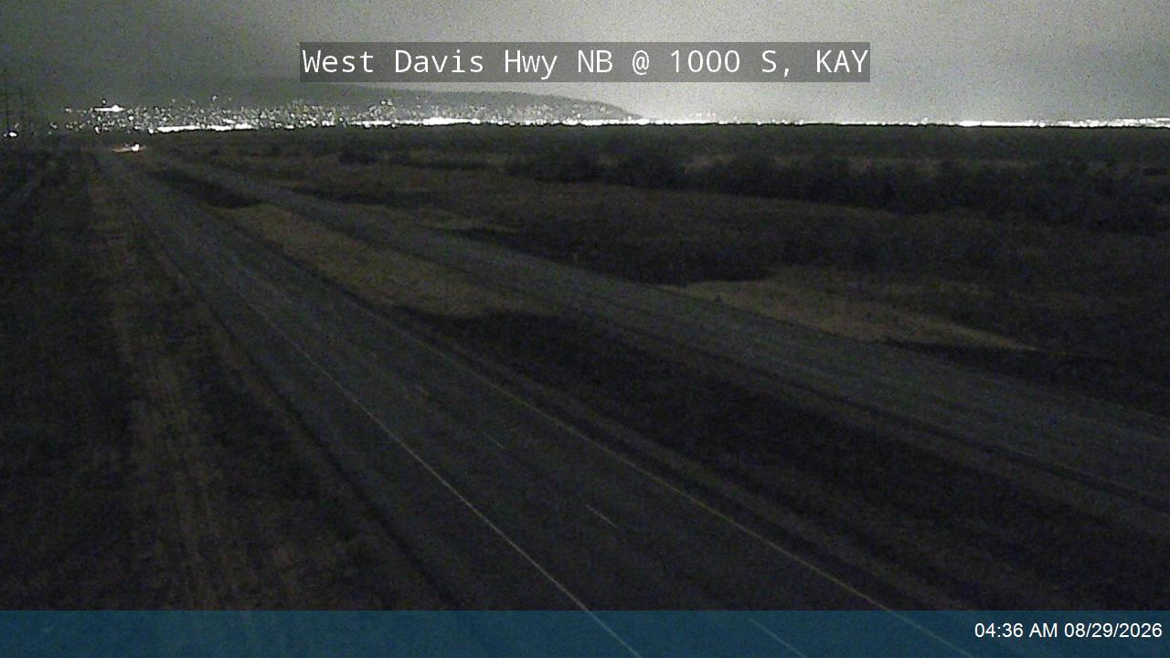 West Davis Hwy / SR-177 NB @ 1000 S / MP 6.18, KAY live camera view