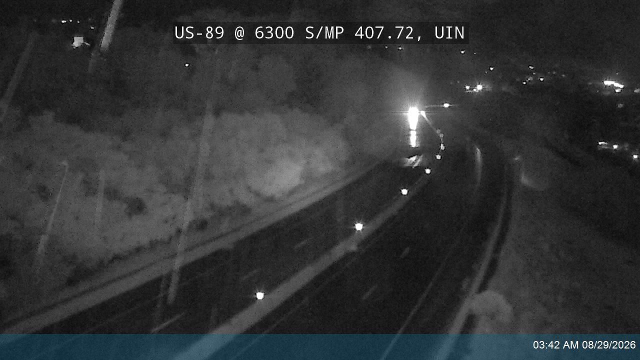 US-89 @ 6300 S / 150 E / MP 407.72, UIN live camera view