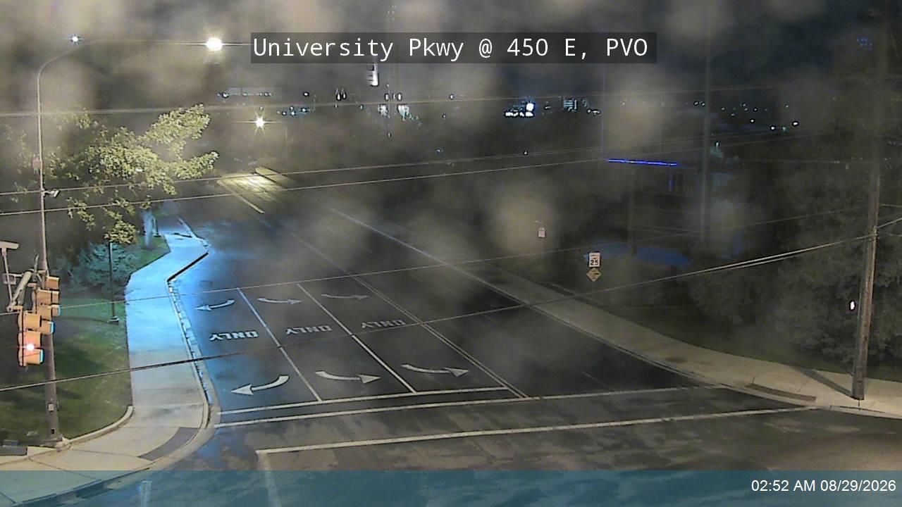 University Pkwy / 1650 N @ 450 E, PVO live camera view