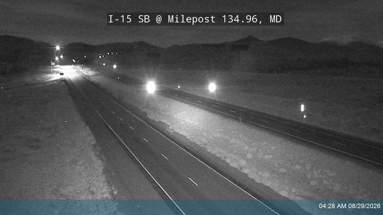 I-15 SB @ Milepost 134.96, MD live camera view