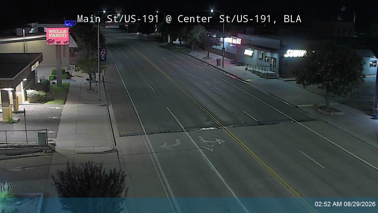 Main St / US-191 @ Center St / US-191, BLA live camera view