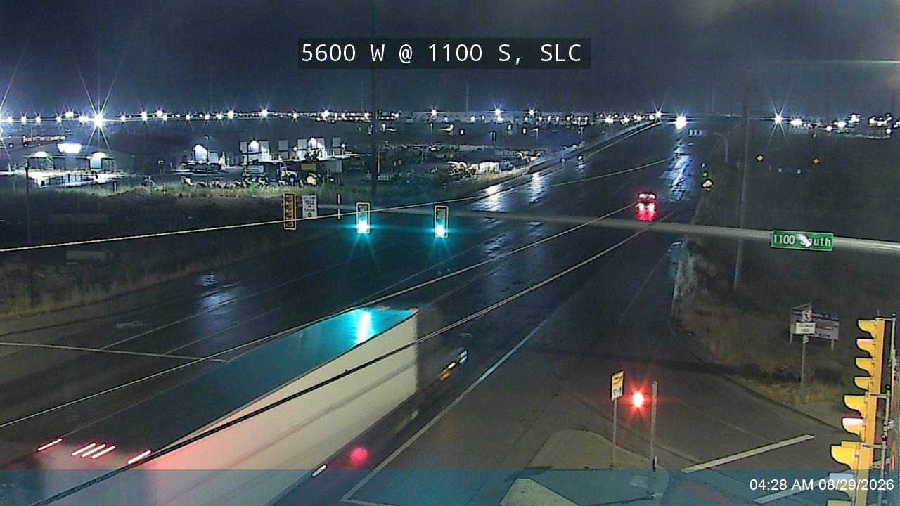 5600 W / SR-172 @ 1100 S, SLC live camera view