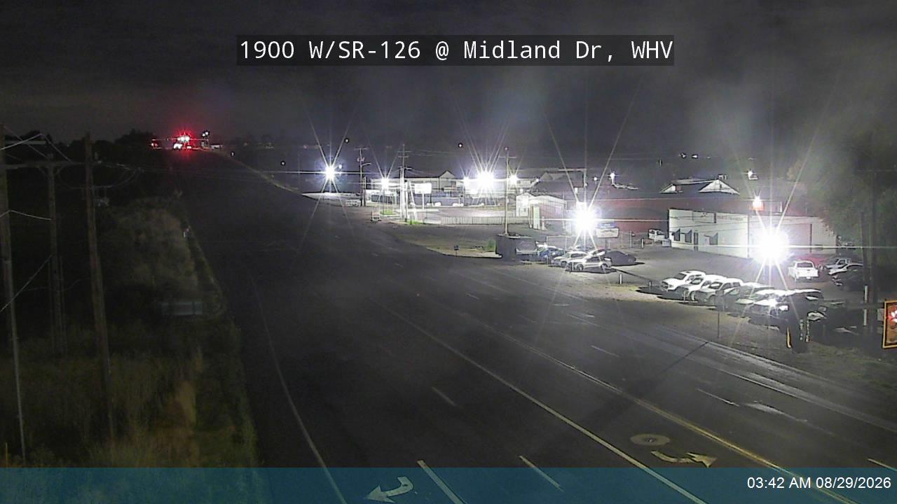 1900 W / SR-126 @ Midland Dr / SR-108, WHV live camera view