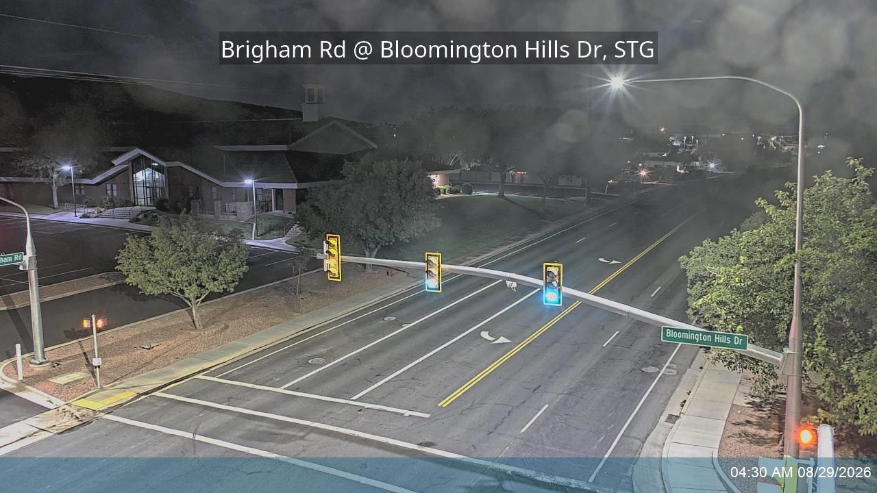 Brigham Rd @ Bloomington Hills Dr, STG live camera view