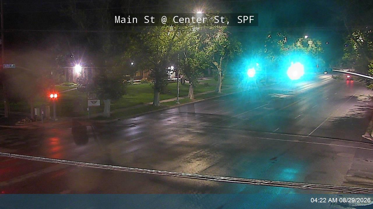Main St / SR-156 @ Center St, SPF live camera view