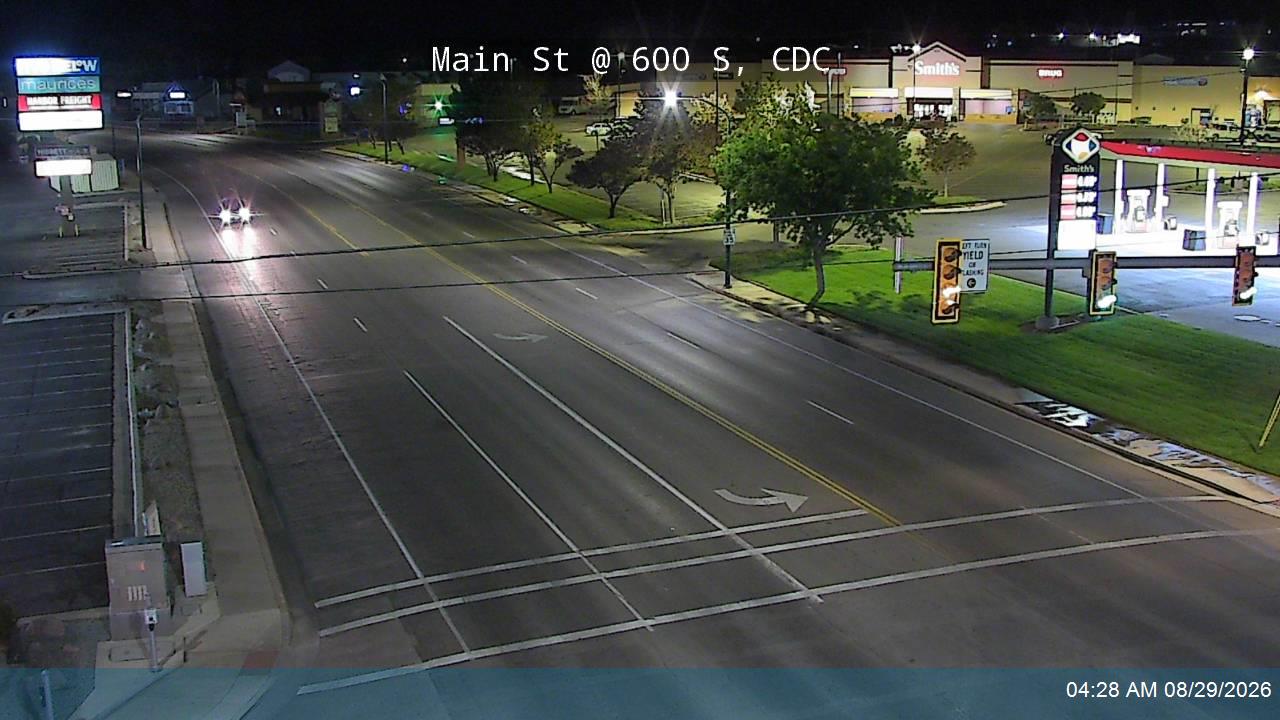 Main St / SR-130 @ 600 S, CDC live camera view
