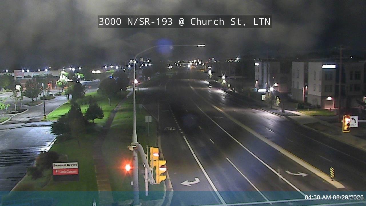 3000 N / SR-193 @ Church St, LTN live camera view