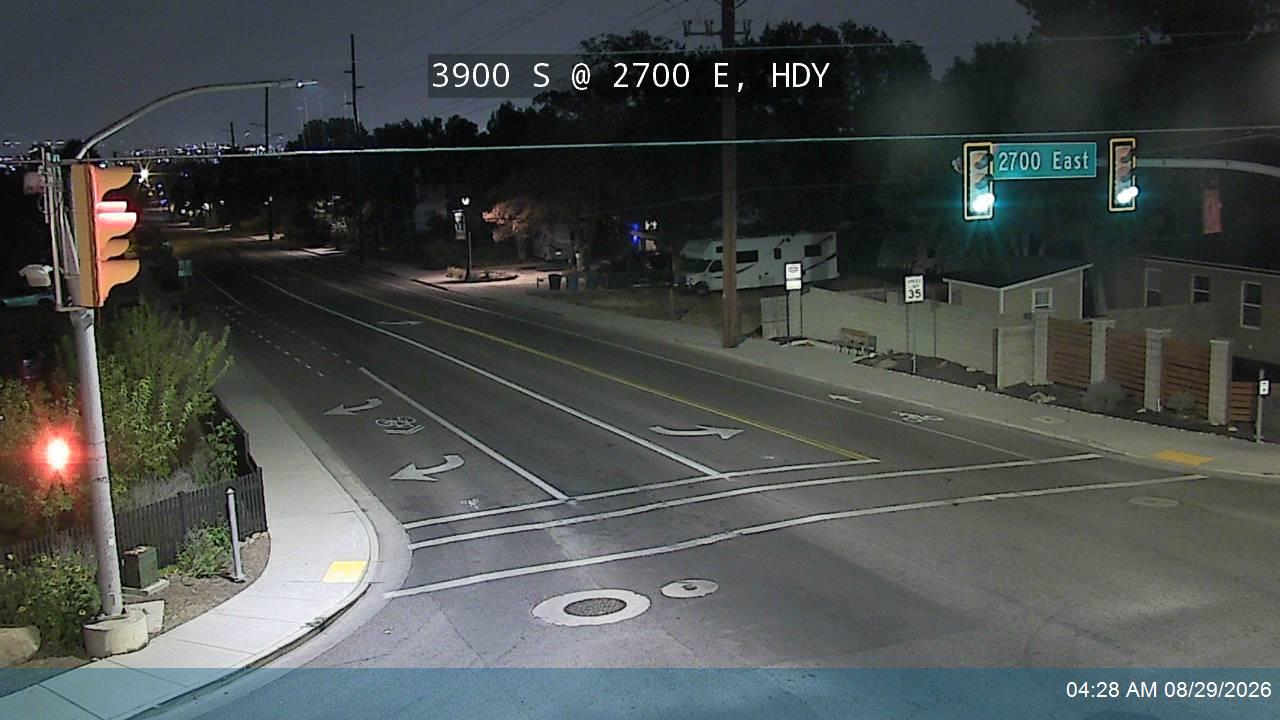 3900 S @ 2700 E, HDY live camera view