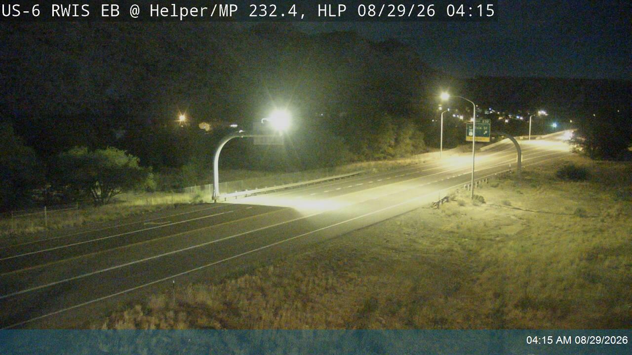 US-6 RWIS EB @ 200 N / MP 232.4, HLP live camera view