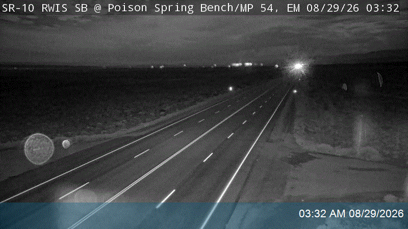 SR-10 RWIS SB @ Poison Spring Bench / MP 54.1, EM live camera view