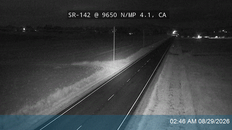 SR-142 @ 9650 N / MP 4.1, CA live camera view