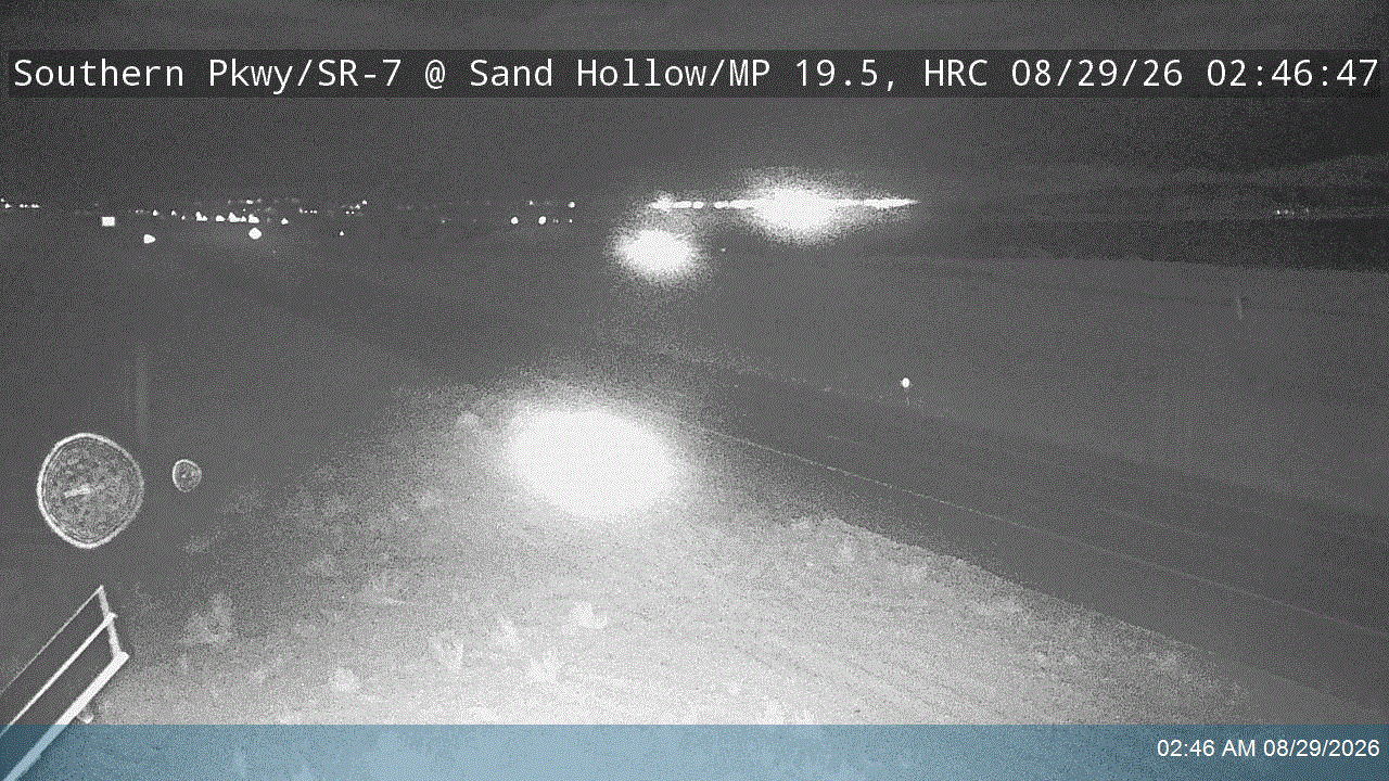 Southern Pkwy / SR-7 RWIS EB @ Sand Hollow Reservoir / MP 19.5, HRC live camera view
