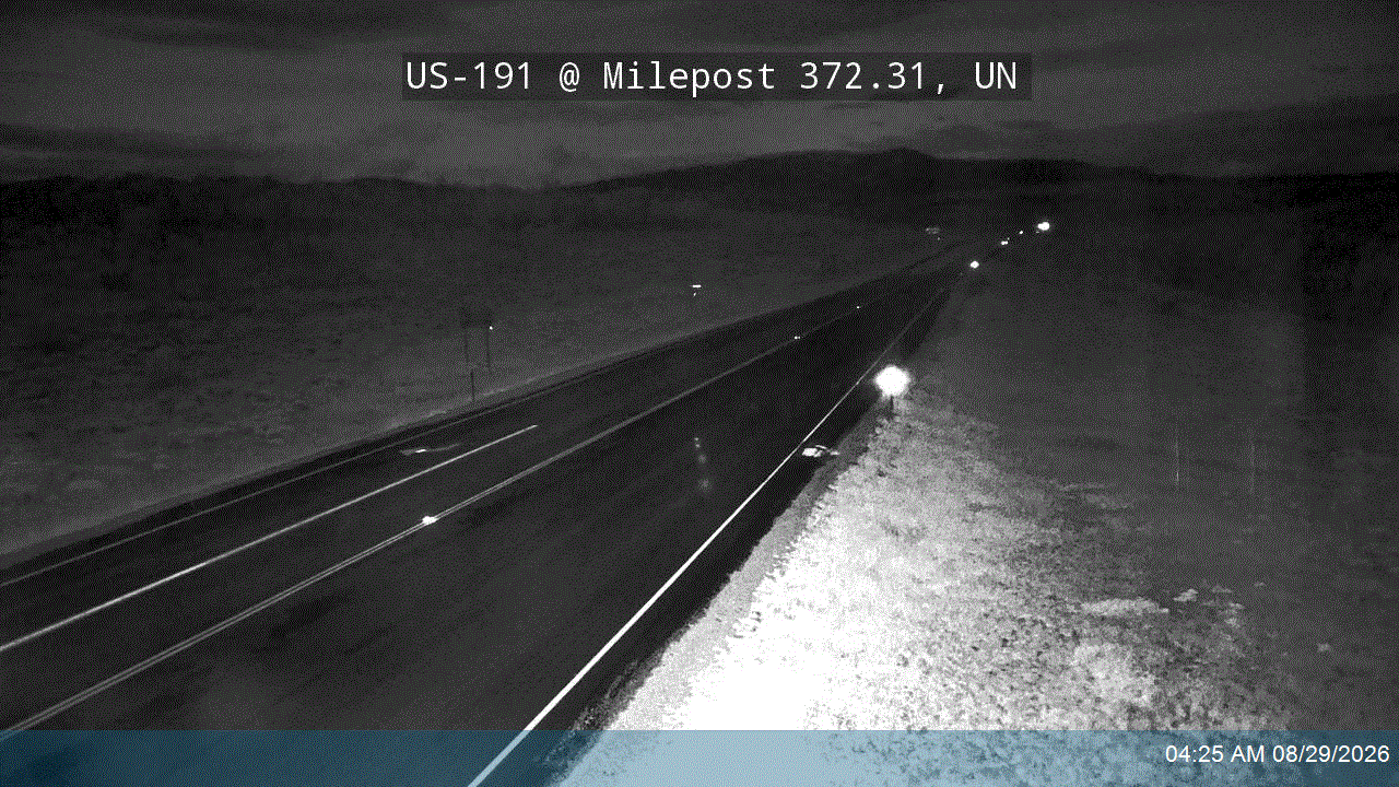 US-191 @ Milepost 372.31, UN live camera view