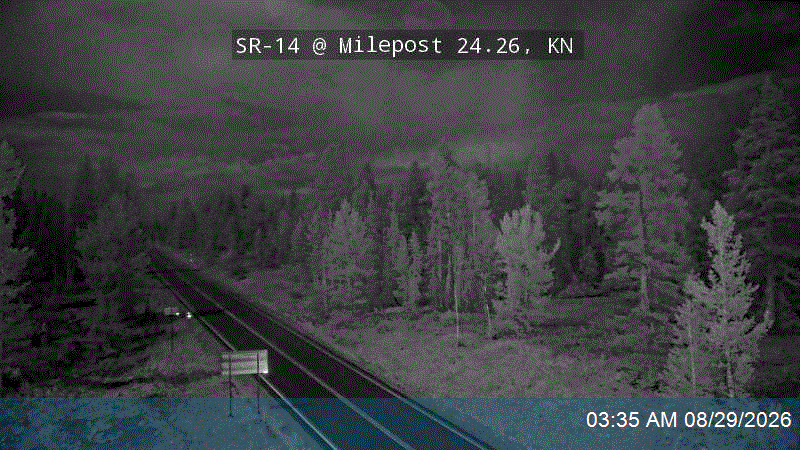 SR-14 @ Milepost 24.26, RN live camera view