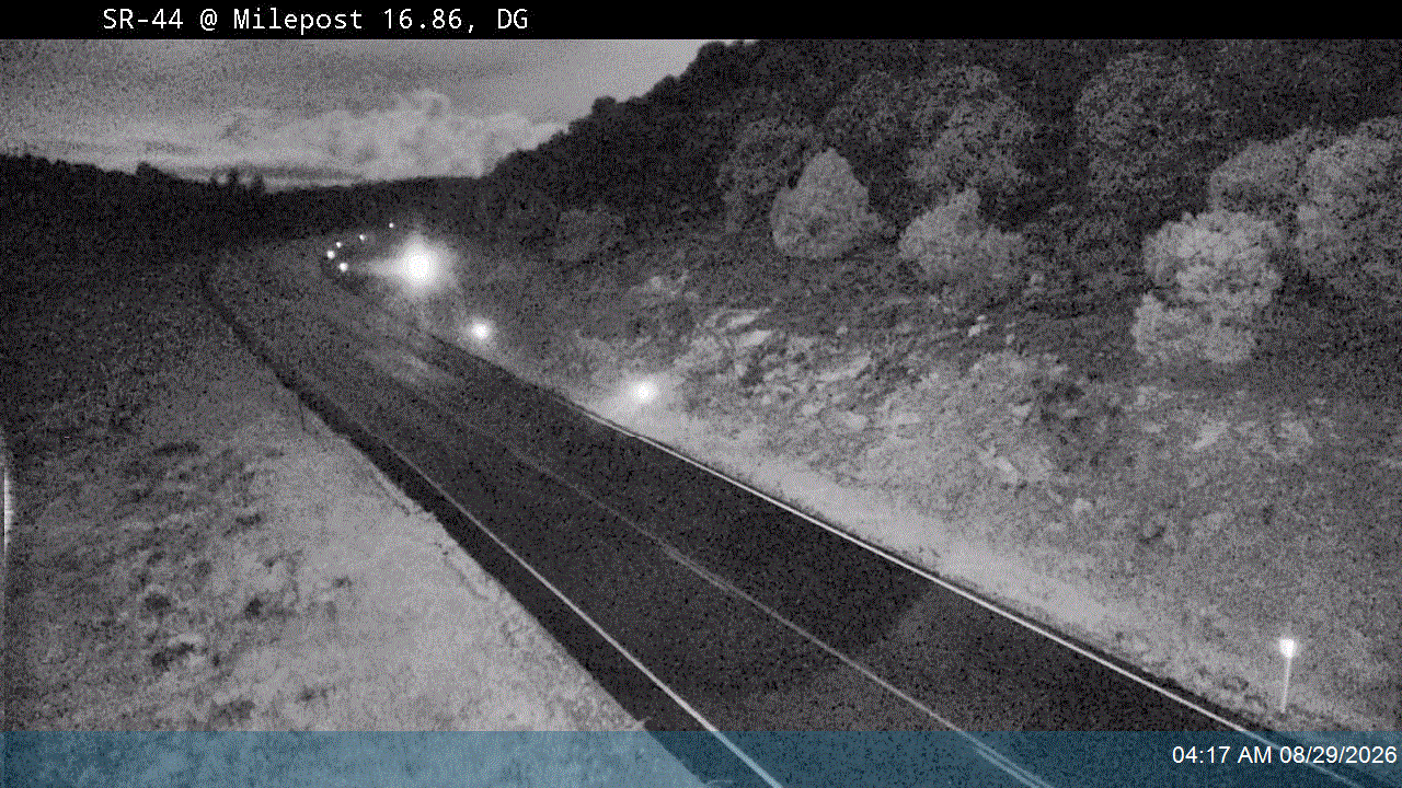 SR-44 @ Milepost 16.86, DG live camera view