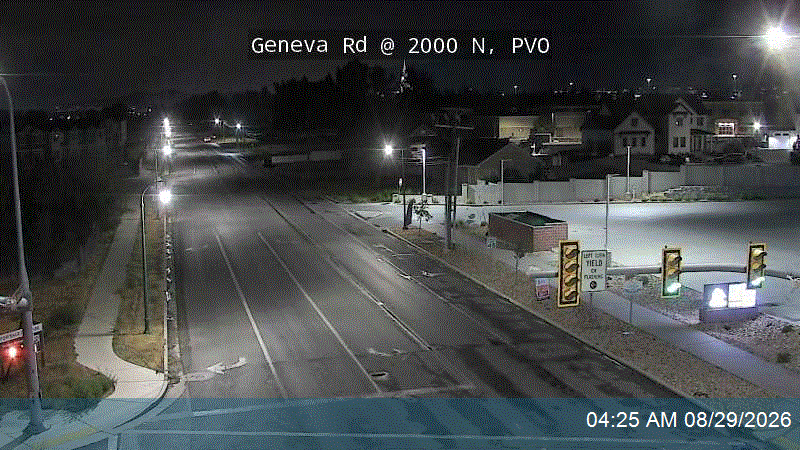 Geneva Rd / SR-114 @ 2000 N, PVO live camera view