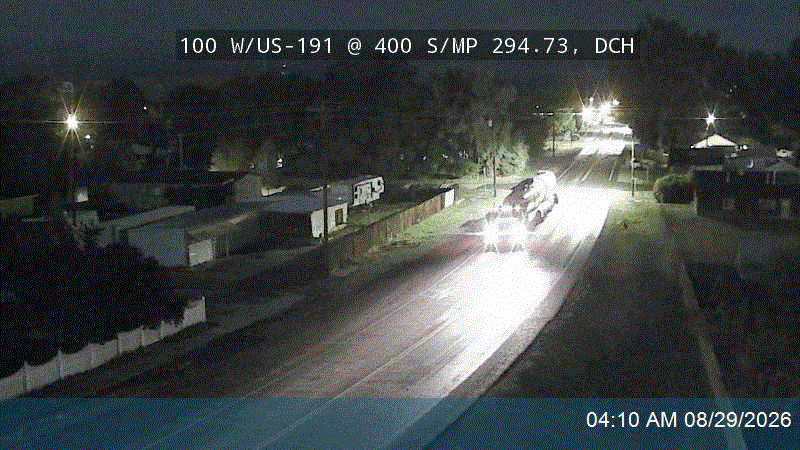 100 W / US-191 @ 400 S / MP 294.73, DCH live camera view
